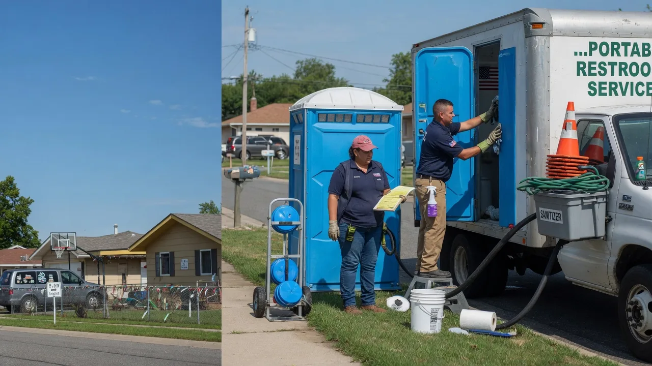 Portable Toilet Rental in Maize, KS near me